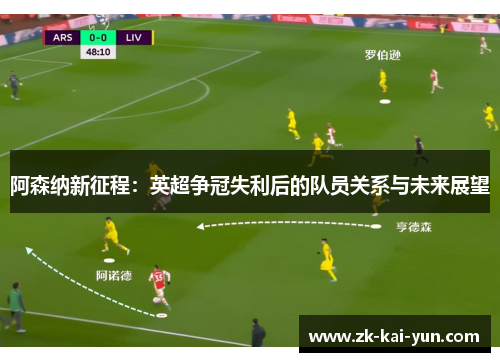 阿森纳新征程：英超争冠失利后的队员关系与未来展望